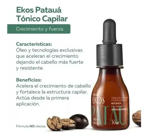 TONICO PATAHUÁ PARA LA CAÍDA DEL CABELLO