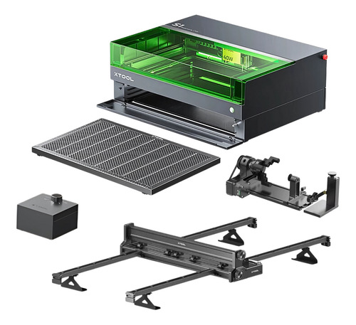 Grabadora Y Cortadora Láser Xtool S1 40w Paquete + Completo