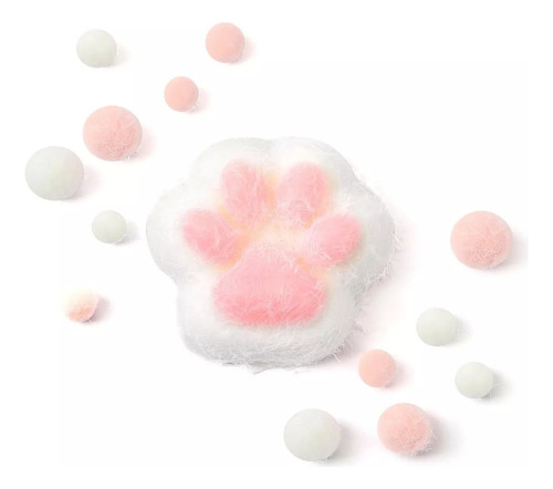 Nuevo Juguetes For Gatos Squishy Cat Paw Squee