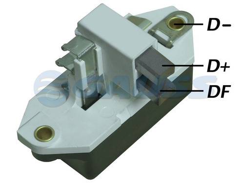 Regulador Alt Tipo Bosch Vw-fiat-chevrolet Incorporado 12v