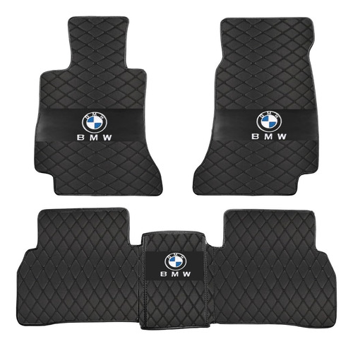 Alfombrilla Automovil Para Todo Modelo Serie Bmw 2000-2 Piel