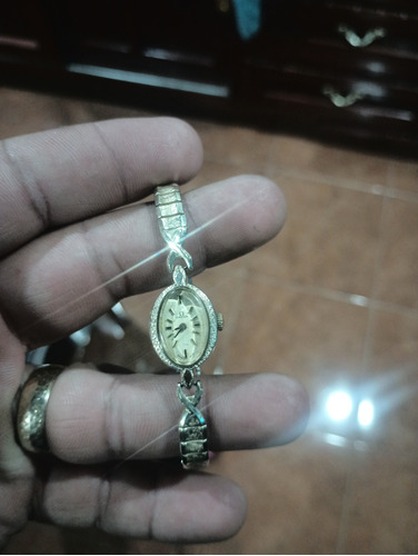 Reloj Omega Vintage De Mujer Oro De 10k Filled De Cuerda