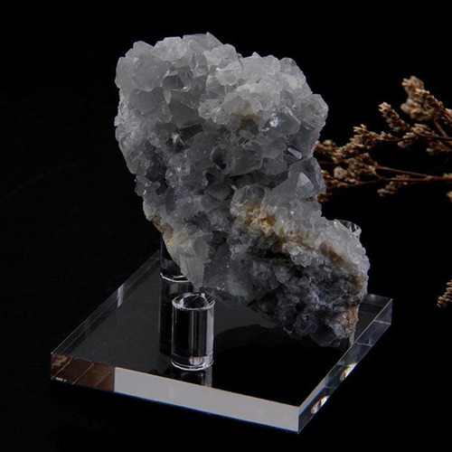 Imagem 2 de 10 de Três Pinos Geode Ágata Suportes Decoração De Mesa Ampla