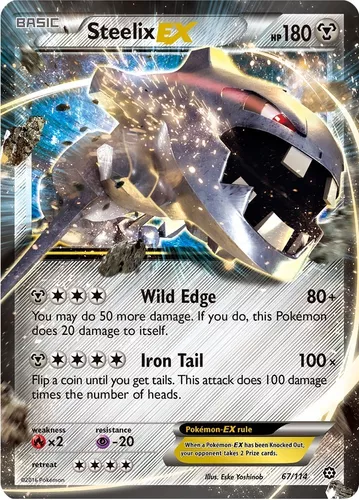 Carta de Jogo: Steelix (Pokémon TCG(Stormfront Set) Col:PKM-SFS-EN028