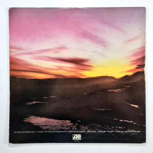 Emerson Lake & Palmer - Trilogy (1977) Usa - Vinilo / Lp (Usado)