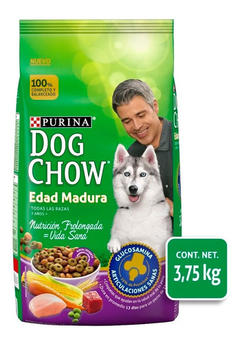 Alimento Perro Croqueta Pollo Adulto 3.75 Kg Dog Chow Purina