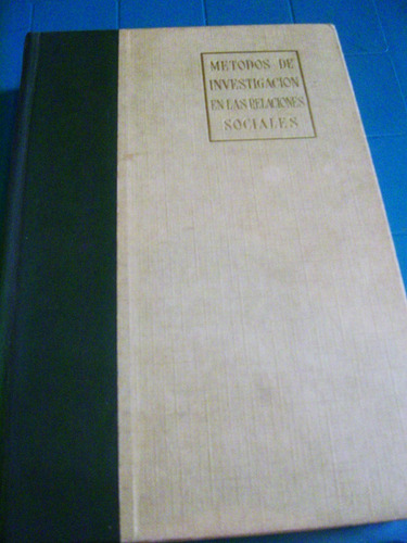 Libro Metodos De Investigacion En Las Relaciones Sociales