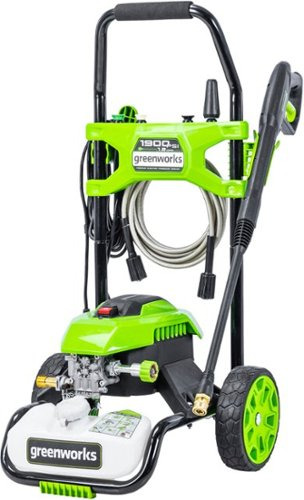 Hidrolimpiadora Greenworks De1900 Psi Y 1.2 Gpm Color Verde