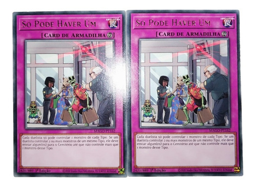 Yugioh 2x There Can Be Only One /só Pode Haver Um Mago-pt162