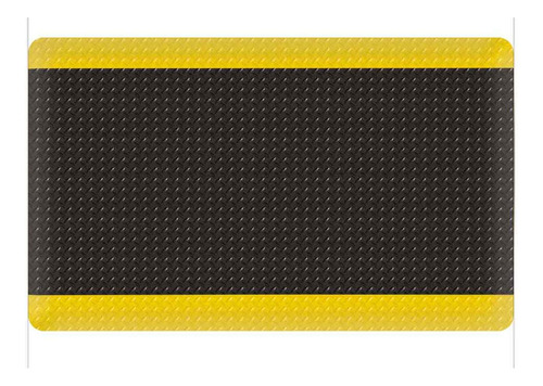 Tapete Antifatiga Negro/amarillo 9/16'' X 24'' X 36''