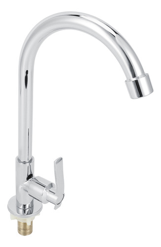 Grifo De Lavabo G1/2 Con Rotación De 360 Grados De Acero Ino