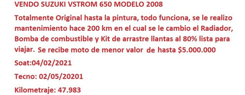 Suzuki Vstrom 650