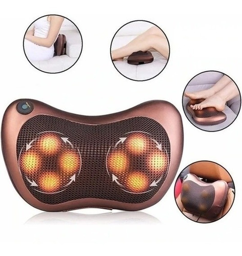 Almohada Masajeador  Cuello Cervical Cojín Infrarrojo