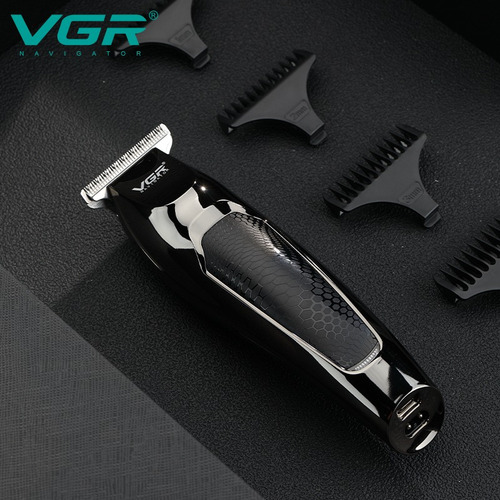 Vgr V030 Recortadora De Barba Black Trimmer 5V Cortapelos Para Hombre Profesional