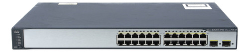 Switch Cisco Ws-c3750v2-24ps-s Poe Remanufacturado Como Nuev (Reacondicionado)