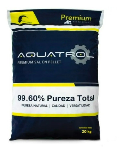 Sal En Pellets Para Suavizador Saco 20kg Calidad Premium