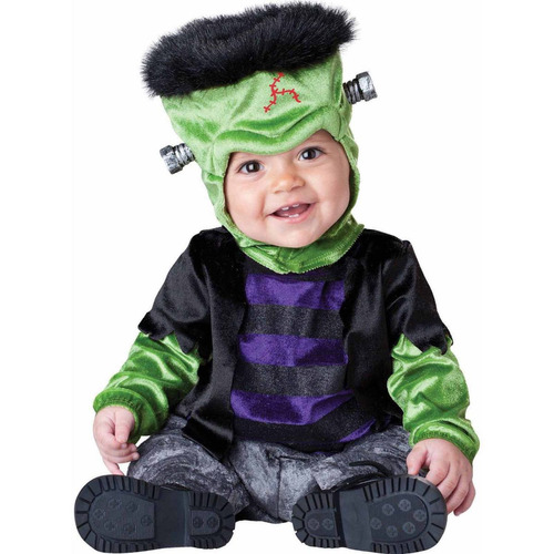 Disfraz Para Niño Frankenstein Talla 18-24 Meses Halloween 