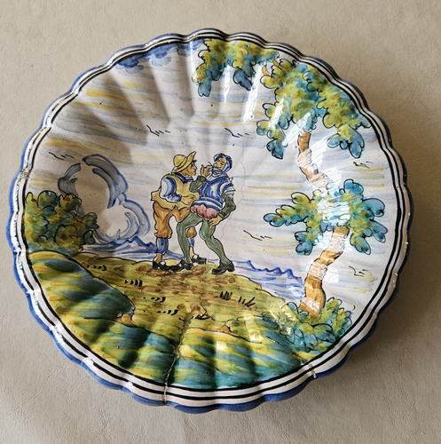 Plato Talavera Antiguo