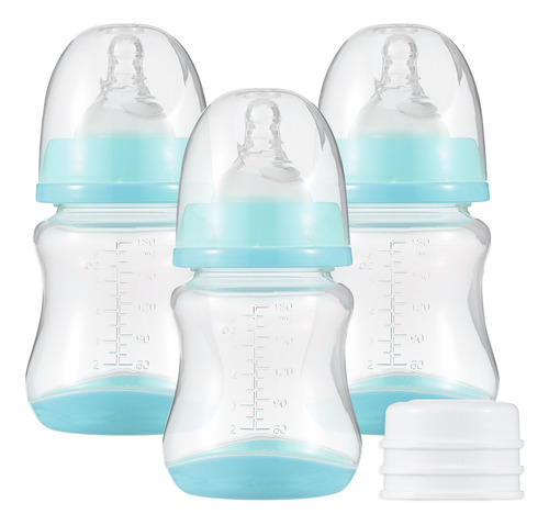 Botella De Leche Nipple Baby Essentials, Biberones De Silico