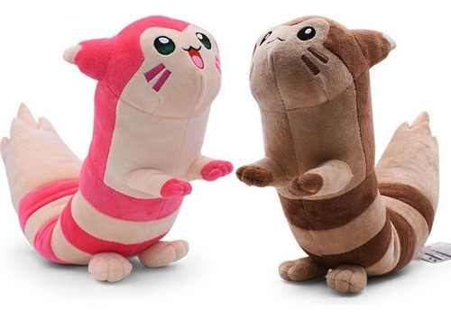 2 Piezas Furret Muñeca Peluche Juguete Regalo Niños47 Cm