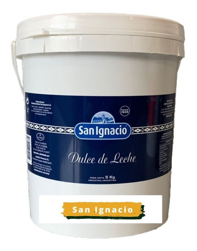Doce De Leite Argentino San Ignacio 5kg