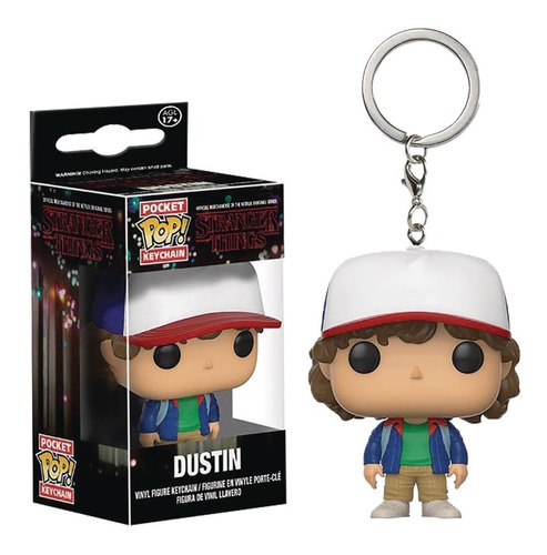 Llavero Funko Pop Dustin Pocket Stranger Things Eleven Juego