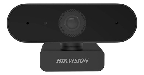 Webcam Full Hd 1080p Hikvision Ds-e12 360 Microfone E Tripé Cor Preto