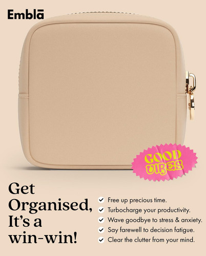 Embla Bolso Maquillaje Viaje Y Neceser, Organizador