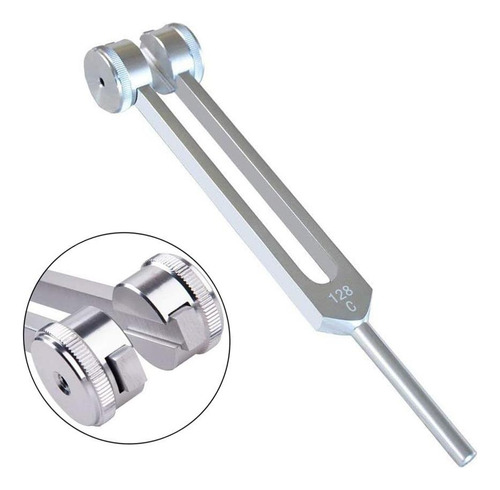 Diapasón, 128 Hz Pesas De Diapasón Aluminio De Grado Clínico