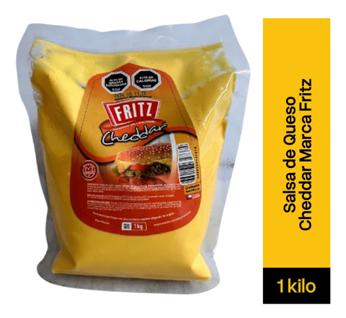 Salsa De Queso Cheddar Fritz 1kilogramos
