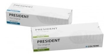 Silicona De Adicion President Coltene Pomos Light O Regular