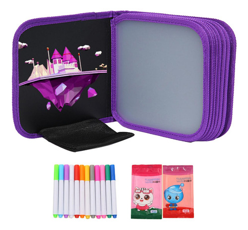 Juego De Libros De Borrables, Juguetes De Pintura, Estilo B