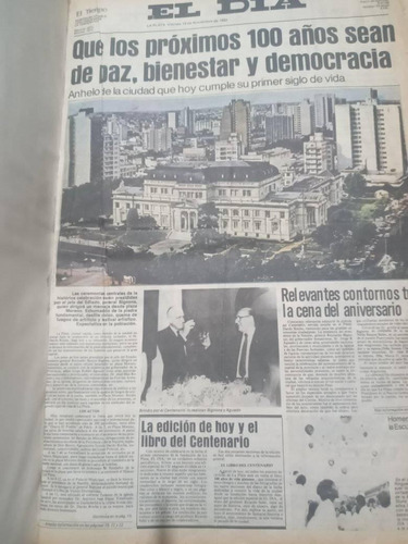 Diario El Día La Plata 19 Noviembre 1982 Encuadernado
