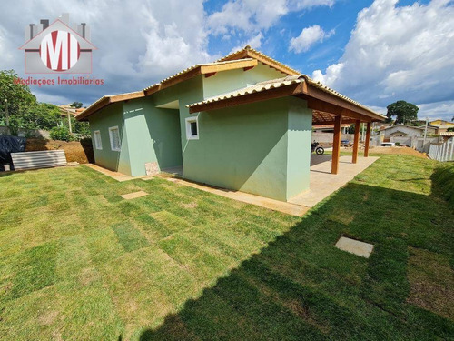Linda Chácara Em Construção, Com Escritura, 3 Dormitórios, Piscina, À Venda, 1000 M² Por R$ *495.000* - Zona Rural - Pinhalzinho/sp - Ch0821