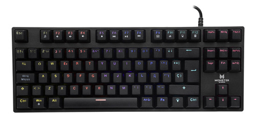 Teclado Gamer T3117 Punisher Monster