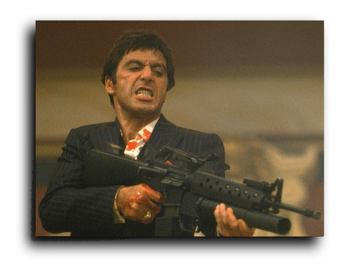 Cuadro Decorativo Canvas Pelicula Scarface Tony Montana50*60