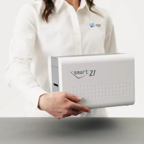 Kit De Cartão De Identificação Simples Idp Smart-21s Da Impr