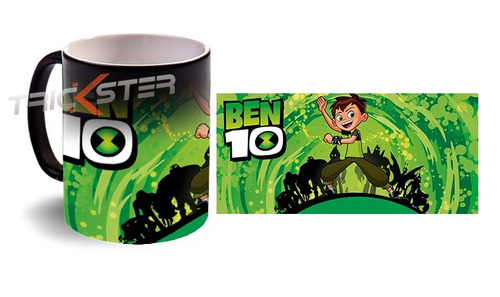 Ben 10 Serie Regalo Taza Magica Personalizada Tenela Ya!