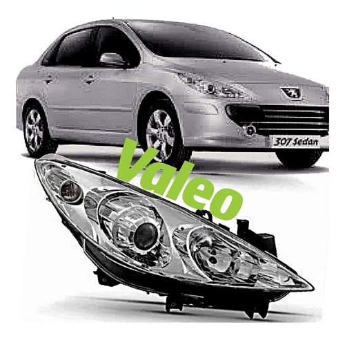 Imagen 2 de 8 de Optica Peugeot 307 Linea Nueva Original Valeo