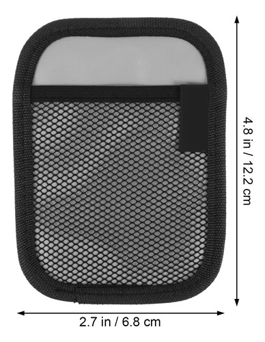 Bolsa De Malla De Almacenamiento Para Asiento De Teléfono In