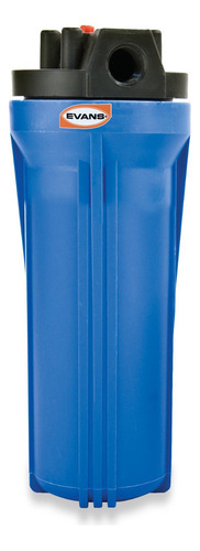 Porta Filtro Big Blue Evans Para Cartuchos Intercambiables Color Azul