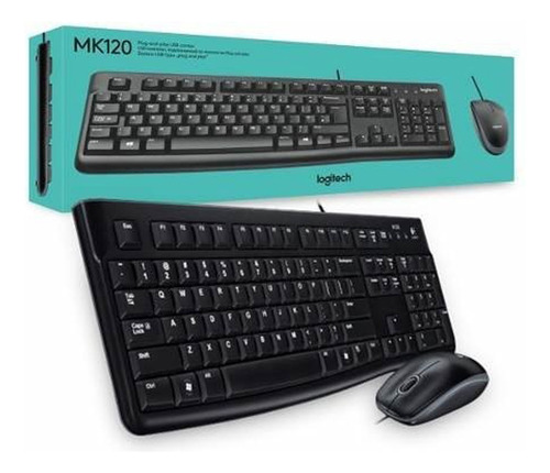 Logítech Mk120(kit Teclado Y Mouse)