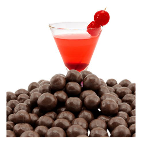 Drageas De Chocolate Ao Leite Com Licor De Cereja 1000g