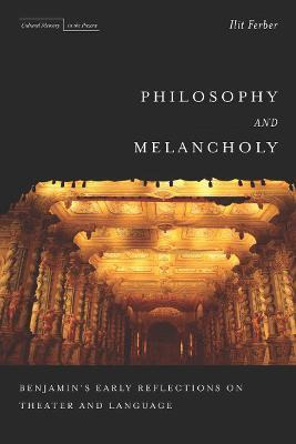 Libro Philosophy And Melancholy - Ilit Ferber