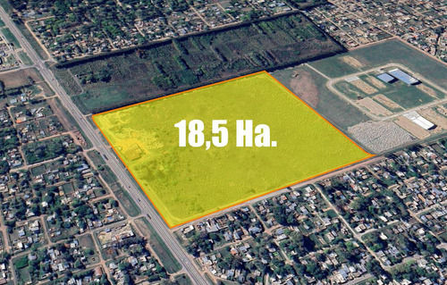 Fraccion Industrial De 18.5 Ha - 400 M De Frente S/ruta 24 - Gral. Rodriguez
