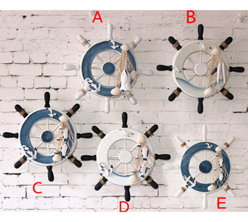 / Timón De Pared De De 23 Cm Decoración Adorno Color 5