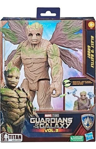 Boneco Marvel Guardiões Galáxia Vol3 Blast In Battle Groot 