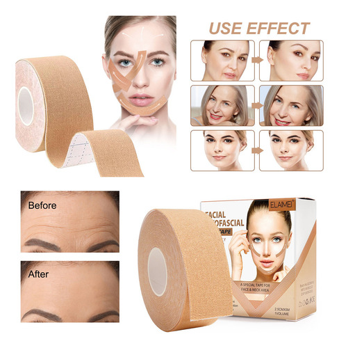 A Parches Antiarrugas J Facial Miofascial, Para Rostro Y