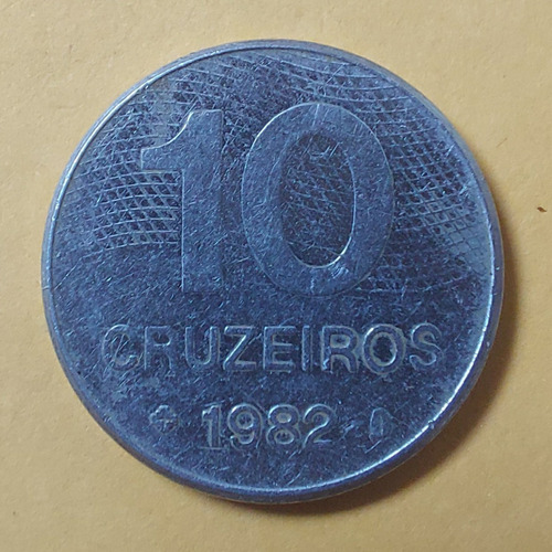 Moeda Antiga De 10 Cruzeiros De 1982