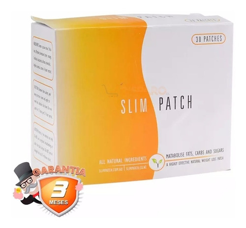 Slim Patch Parches Adelgazantes 60 Días,original/ Disparocl